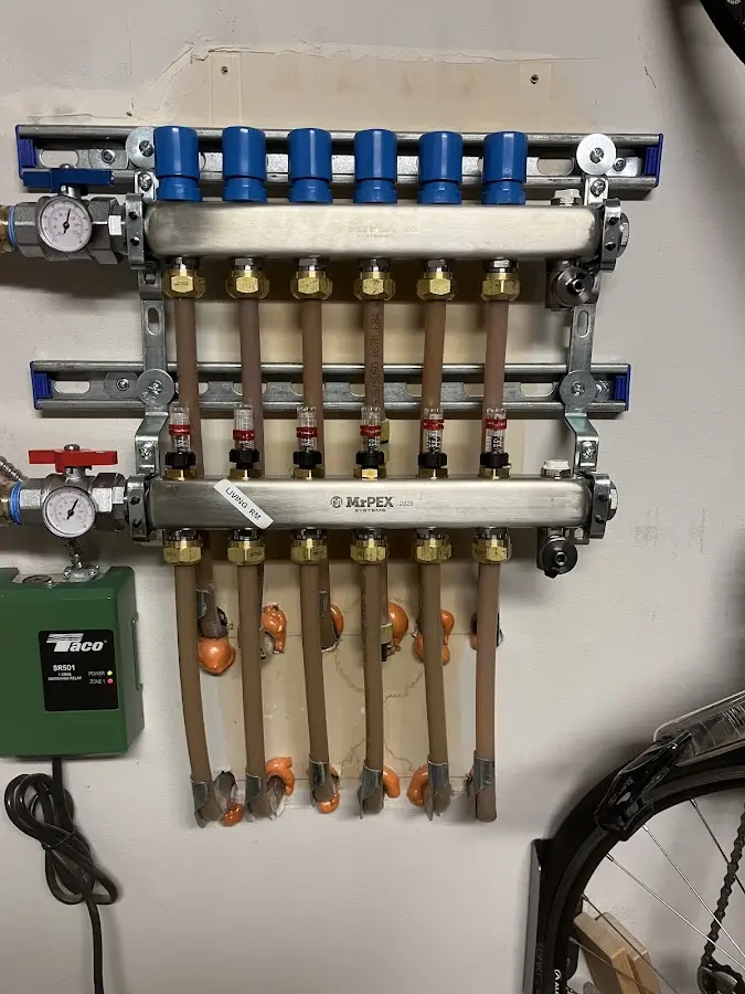 Plumber performing Leak Detection at a residential property in Live Oak